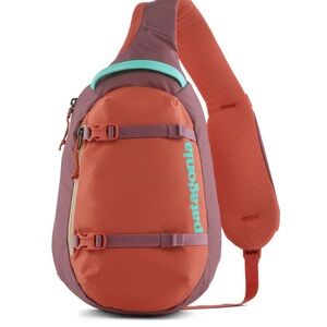 Patagonia Atom Sling 8L Orange and Purple Bag